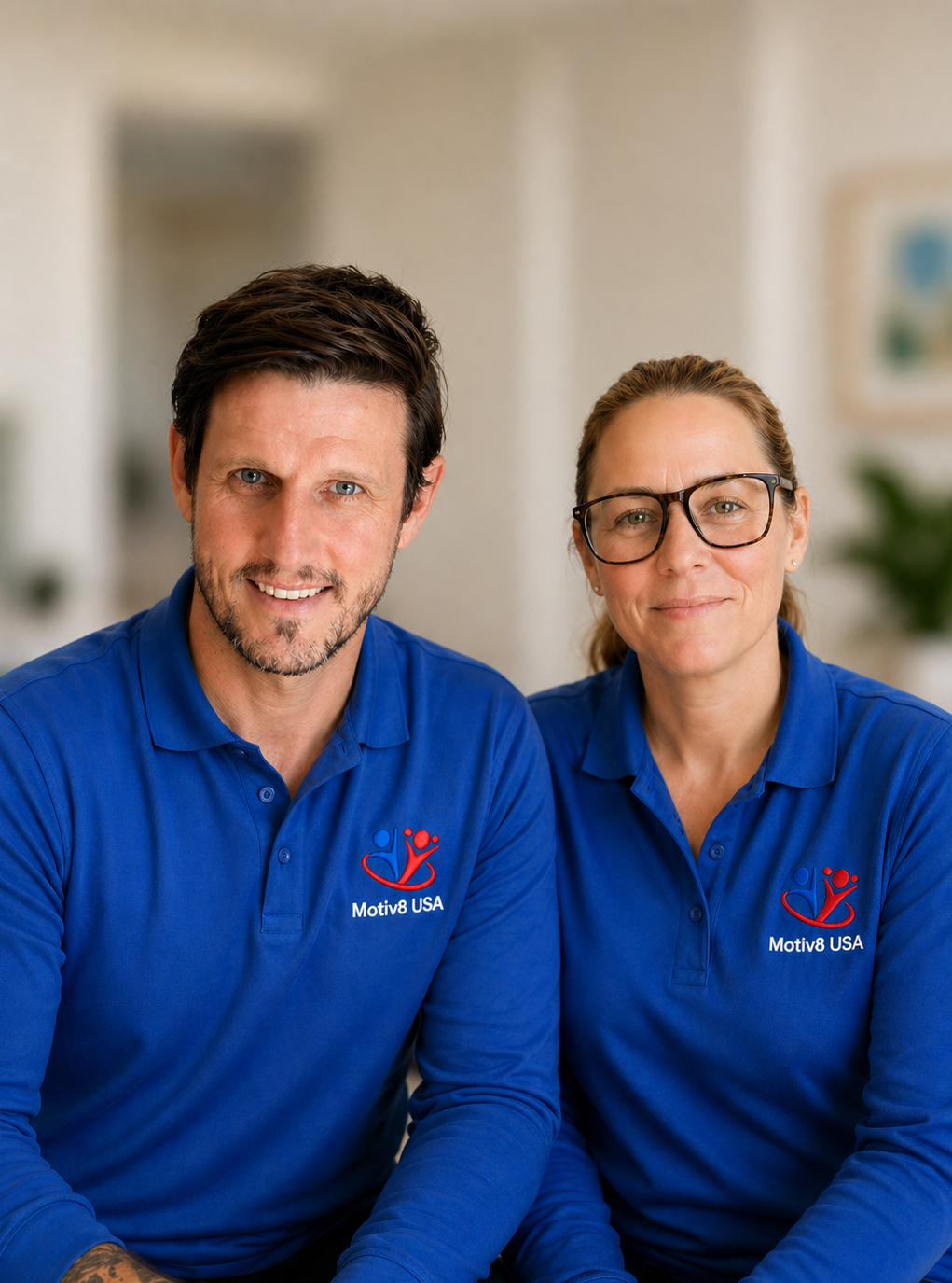 Founders Lee & Liz Dickinson